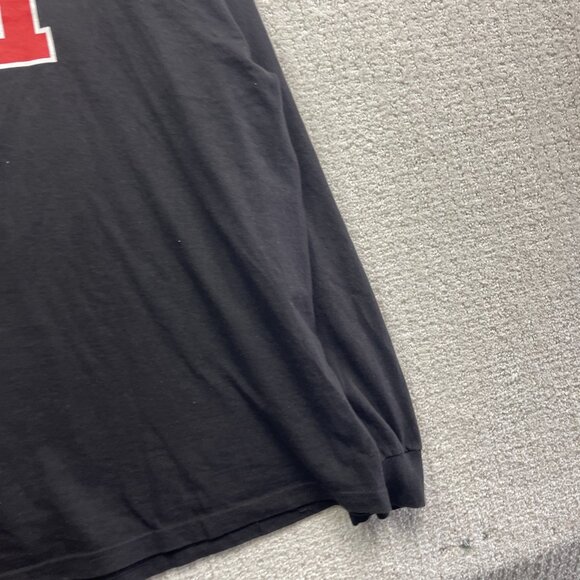 Ottawa Redblacks Long sleeve T-Shirt Mens XXL CFL Football Black / Red Canada - Picture 4 of 13